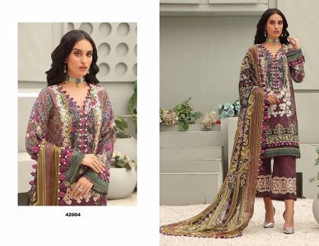Razia Sultan Vol 42 By Apana Cotton Pakistani Salwar Suits Catalog